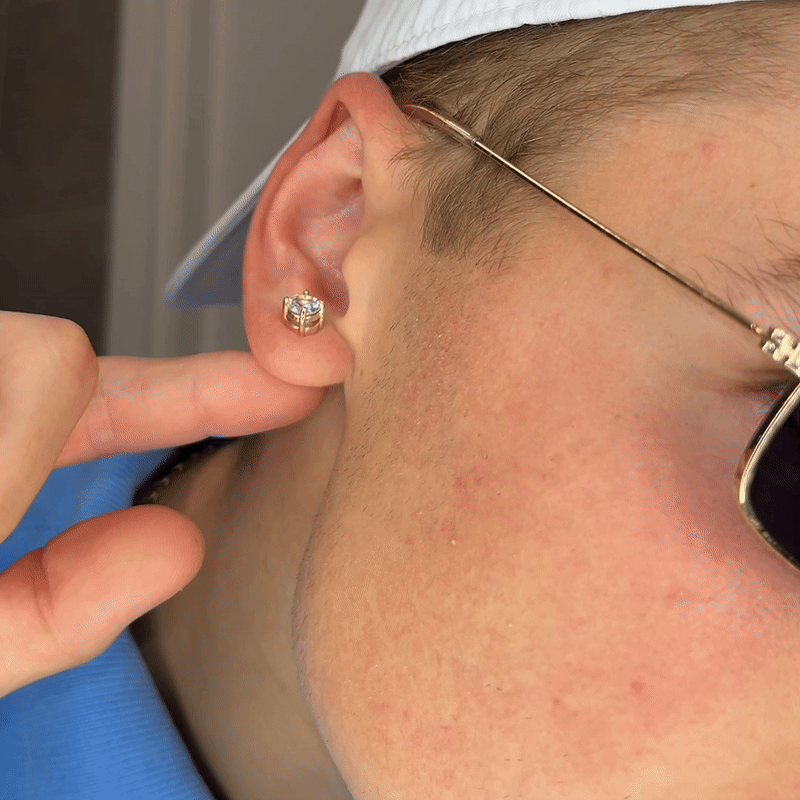 Circular Magnetic Earrings