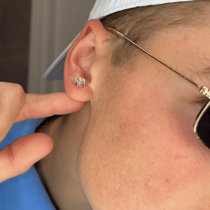 Circular Magnetic Earrings